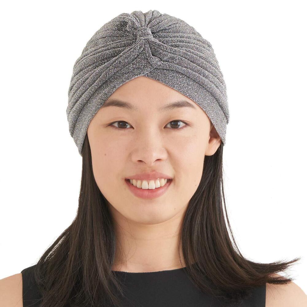 9830 Fortune Teller Turban - Glitter Fashion Afro Accessory Headwrap Hair